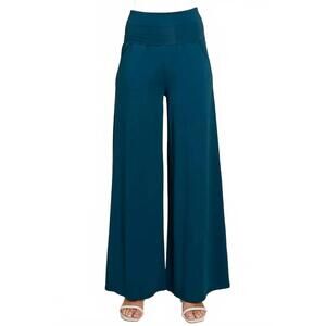 NEW CULTURE CODE wide leg pallazo pants in teal